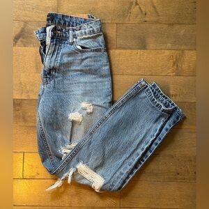 Aeropostale Ripped Mom Jeans